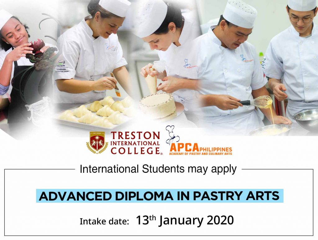 International pastry advanced diploma Academy of Pastry and Culinary