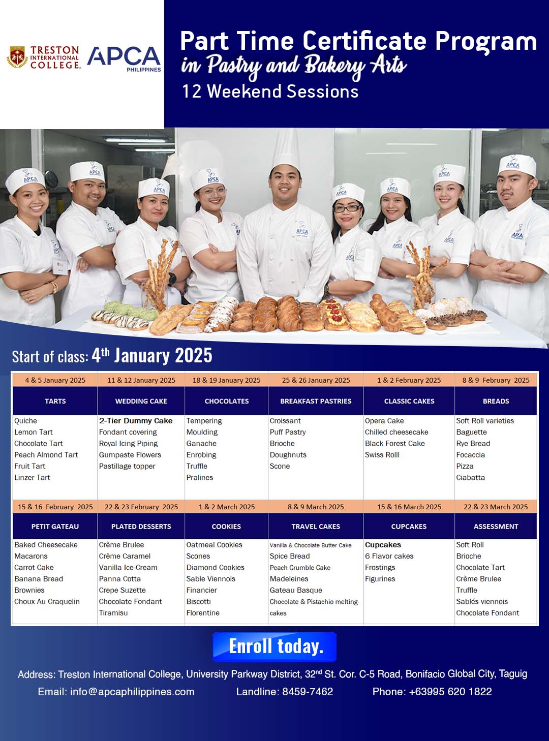 Part Time Program (Culinary Art)